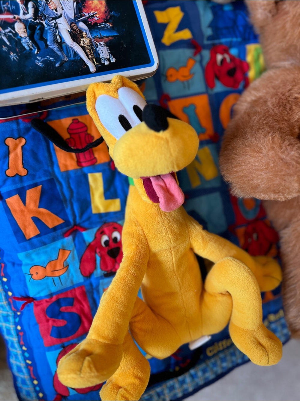 Disney Yellow Pluto Plush Toy